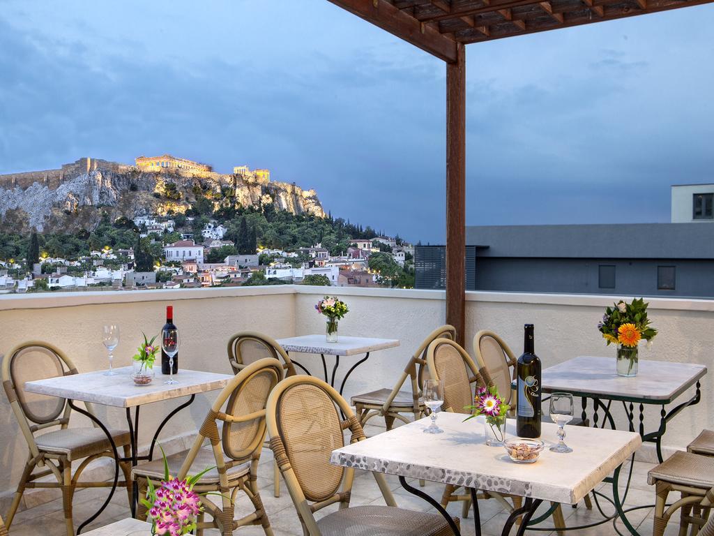 Athos Hotel Atenas Exterior foto